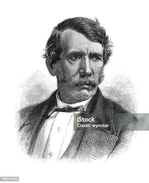 Portrait Du Dr David Livingstone 1866 Vecteurs libres de droits et plus d'images vectorielles de David Livingstone - Explorateur - David Livingstone - Explorateur, Gravure, Hommes seniors