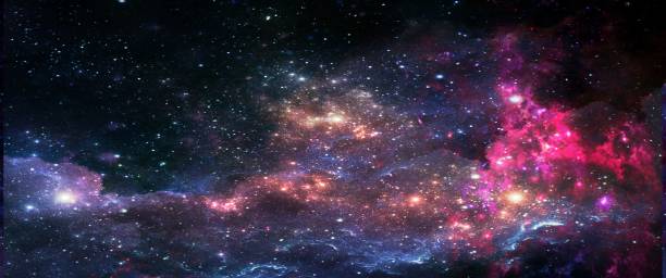istock Planets and galaxies, science fiction wallpaper 980440524