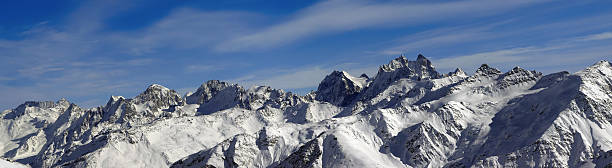 istock Panorama Caucasus Mountains. Elbrus Region. 98045037