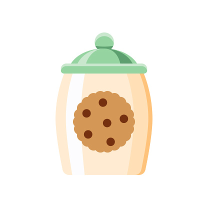 A flat design styled dessert icon with a long side shadow. Color swatches are global so it’s easy to edit and change the colors. File is built in the CMYK color space for optimal printing.