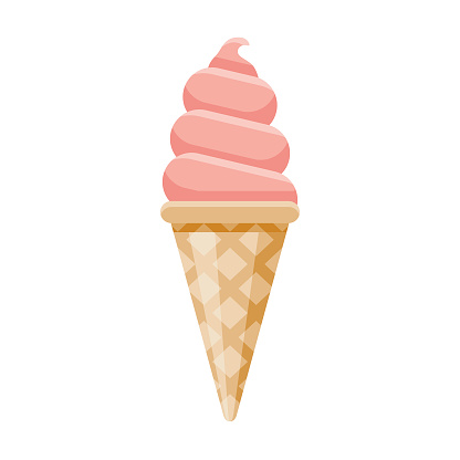 A flat design styled dessert icon with a long side shadow. Color swatches are global so it’s easy to edit and change the colors. File is built in the CMYK color space for optimal printing.