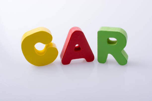 istock the word CAR written with colorful letter 980488242