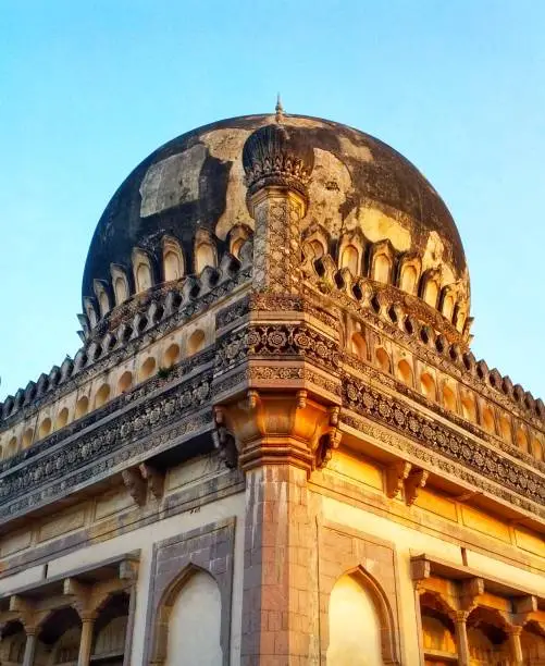 Golconda fort in India