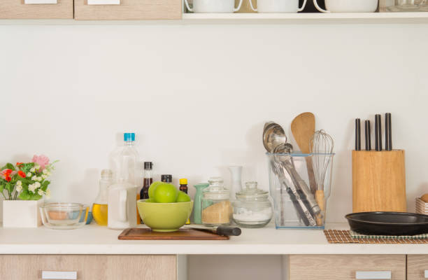 istock Green Apples  in bowl  in the kitchen, 980518498