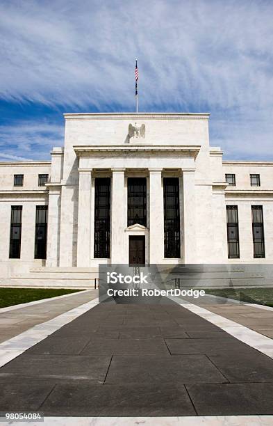 Foto de Prédio Da Reserva Federal e mais fotos de stock de Prédio da Reserva Federal - Prédio da Reserva Federal, Azul claro, Banco Central