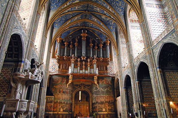 istock Albi (France) - Interior of the cathedral 98054092