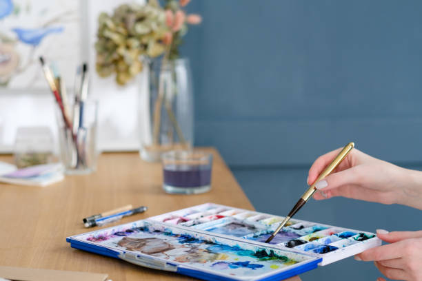 istock leisure art talent expression woman draw picture 980546028