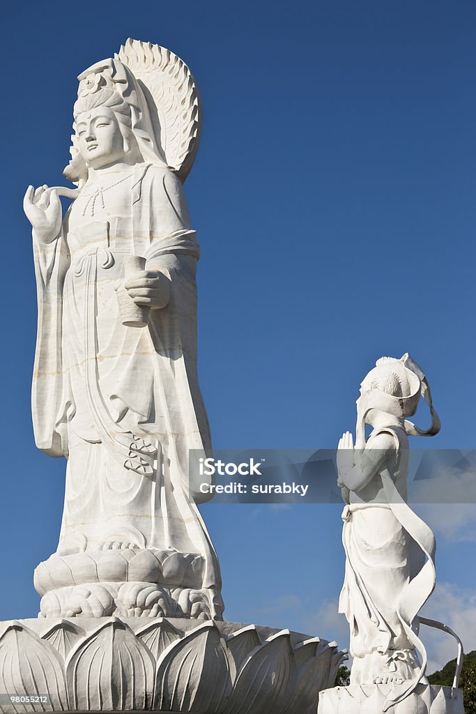 Statue von Guanyin, wichtigsten Gott in der chinesischen Kultur - Lizenzfrei Asien Stock-Foto