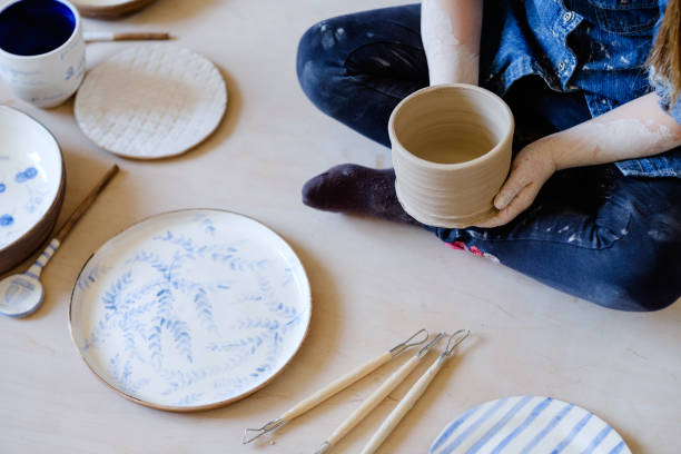 istock handmade crockery artisan clay plate bowl cup mug 980565438