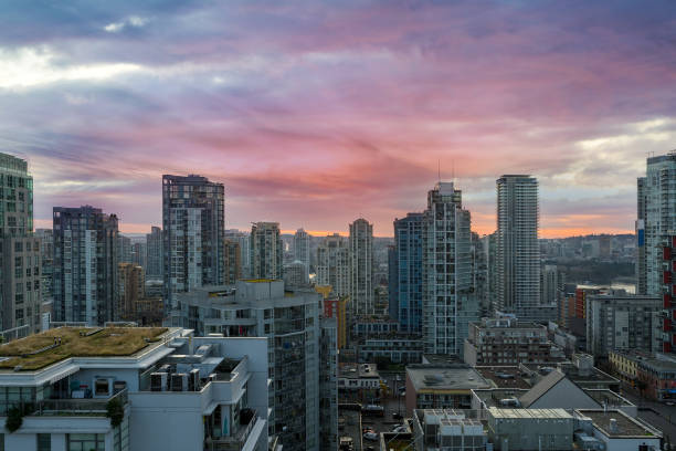 istock Sunrise over city downtown condominiums Vancouver BC Canada 980567670
