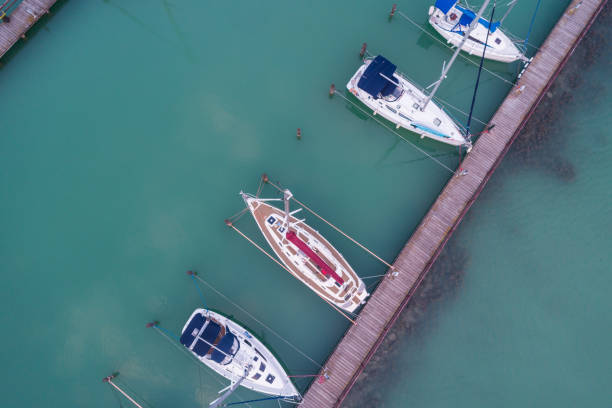 istock White sailing boats in Lake Balaton 980606390