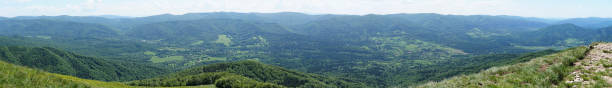 istock Bieszczady mountains - panorama/ panoramic photograph 980609490