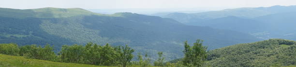 istock Bieszczady mountains - panorama/ panoramic photograph 980610236