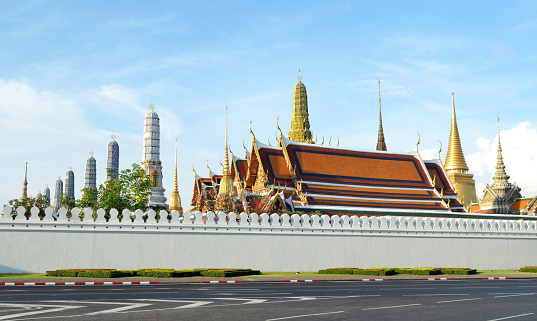 Wat Phra Kaew at bangkok of thailand