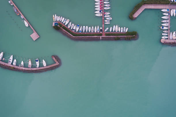 istock White sailing boats in Lake Balaton 980619088