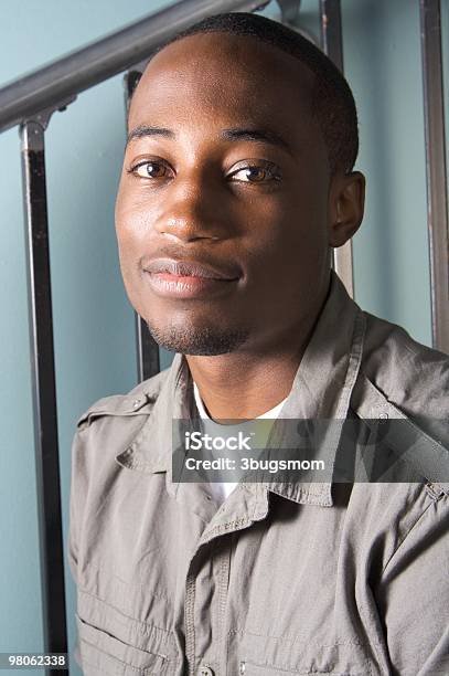 Handsome African American Man Stock Photo - Download Image Now - 20-29 Years, Adult, Adults Only