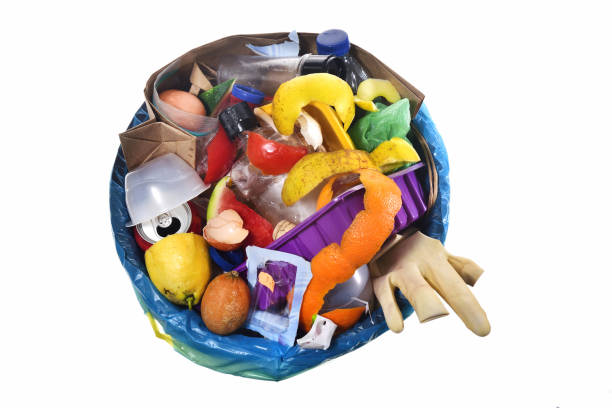 istock top view of a garbage can on white background 980623702