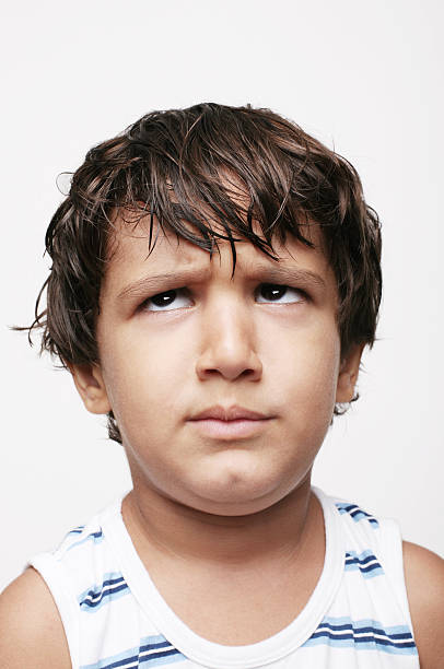 istock Little boy making a face 98062669