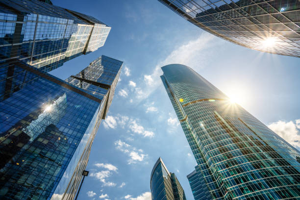 istock Modern business buildings 980654764