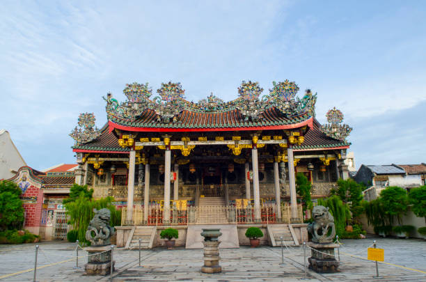 Khoo kongsi temple at penang, world heritage site