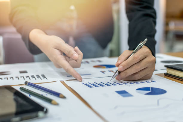 istock Businessman Working on Project About Business Growth 980677616