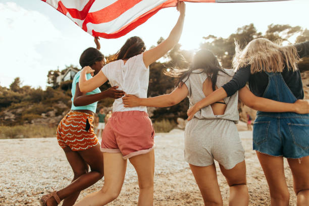 istock Fourth of July celebration with girlfriends 980681460