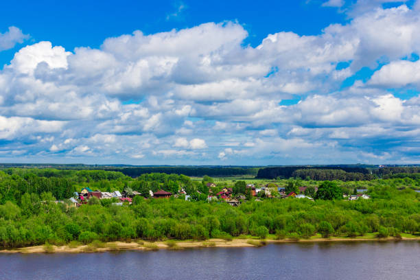 istock village on the river 980697554