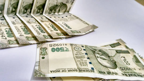 istock 500 Rupees Collection Indian Currency 980701706