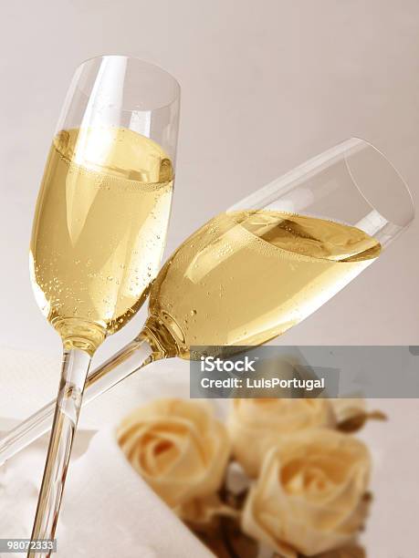 Celebration With Champagne Stock Photo - Download Image Now - Flower, Champagne Flute, Champagne