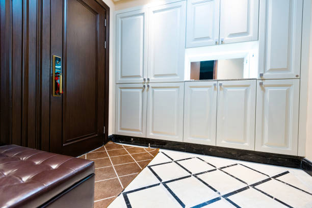 istock White closet in entrance hall 980730802