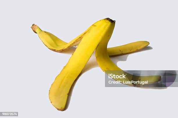 Surprise Stock Photo - Download Image Now - Sabotage, Banana Peel, Cut Out