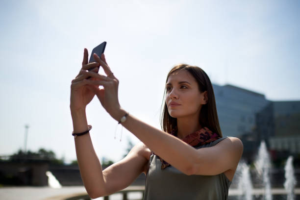 istock Young woman in the city 980737362