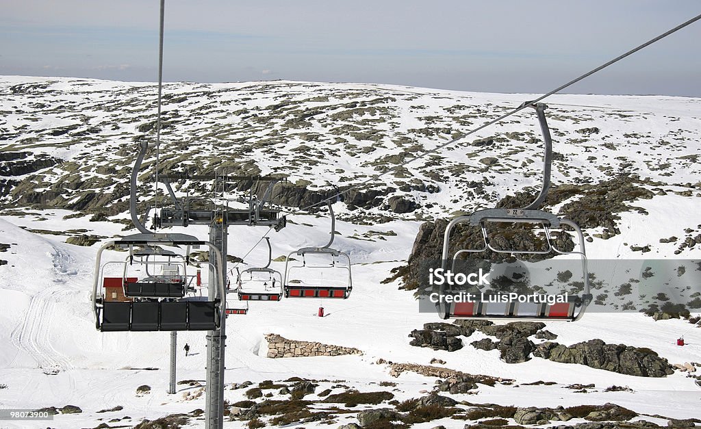 Зимний вид спорта - Стоковые фото Telemark Skiing роялти-фри