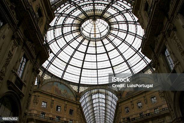 Milan Galleria Vittorio Emanuele Ii Stock Photo - Download Image Now - Color Image, Europe, European Culture