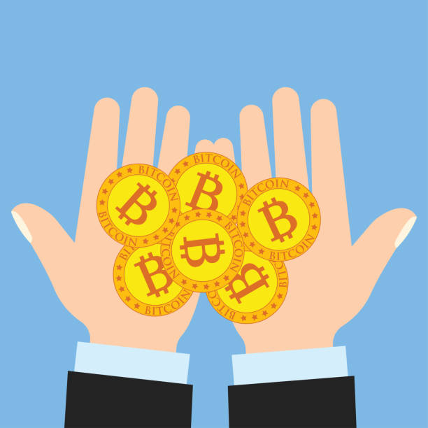 istock golden bitcoin in the laptop for crypto currency concept , vector illustration 980748608