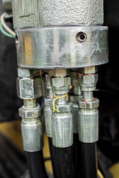 istock Repair and parts of a compact loader 980753662