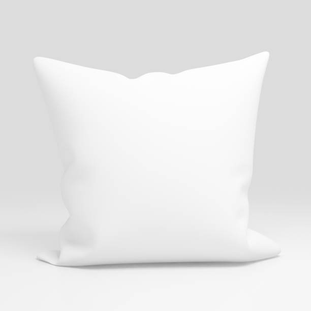 istock Blank white pillow case design mockup, isolated,3d illustration. Clear pillowslip cover mock up template. Bed cotton shell ready for texture, pattern. Clean empty sham 980762256