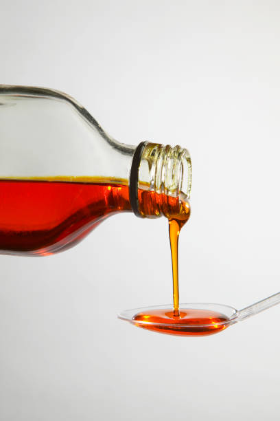 istock MEDICINE POURING FROM BOTTLE ONTO SPOON 980775626