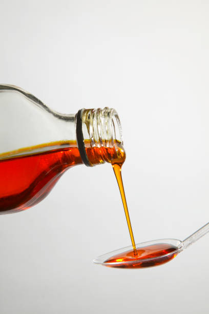 istock MEDICINE POURING FROM BOTTLE ONTO SPOON 980775636