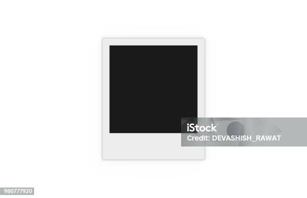 Photo Frames Background Stock Photo - Download Image Now - Instant Camera, Instant Print Transfer, Picture Frame