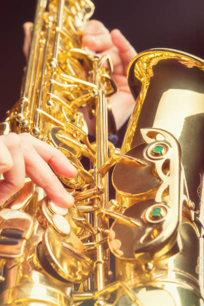 istock Closeup of a saxophone 980791710