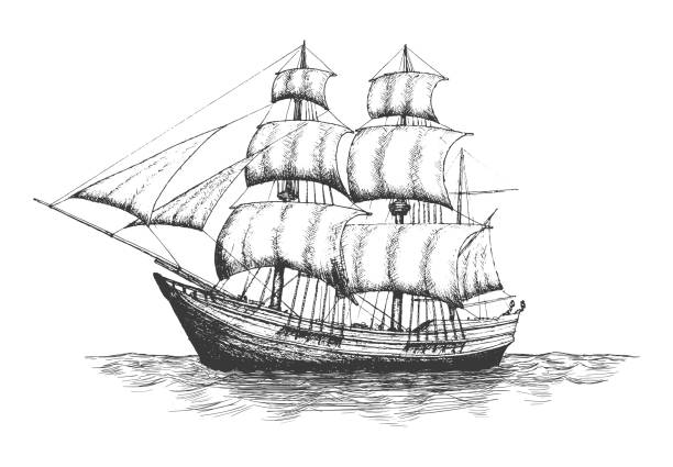 Shipping company logo. Shipping company logo. Vector eps10 isolated illustration. ship stock illustrations