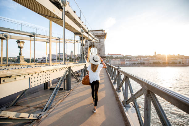 istock Woman traveling in Budapest 980809702