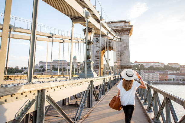 istock Woman traveling in Budapest 980810106