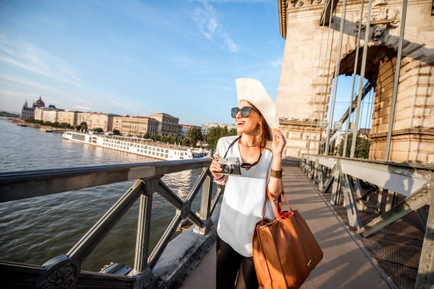 istock Woman traveling in Budapest 980810114