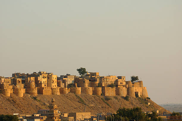 istock Jaisalmer - old palace fort 98081257