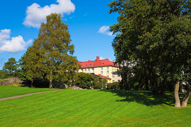 istock City park in Helsinki, Finland 98081320