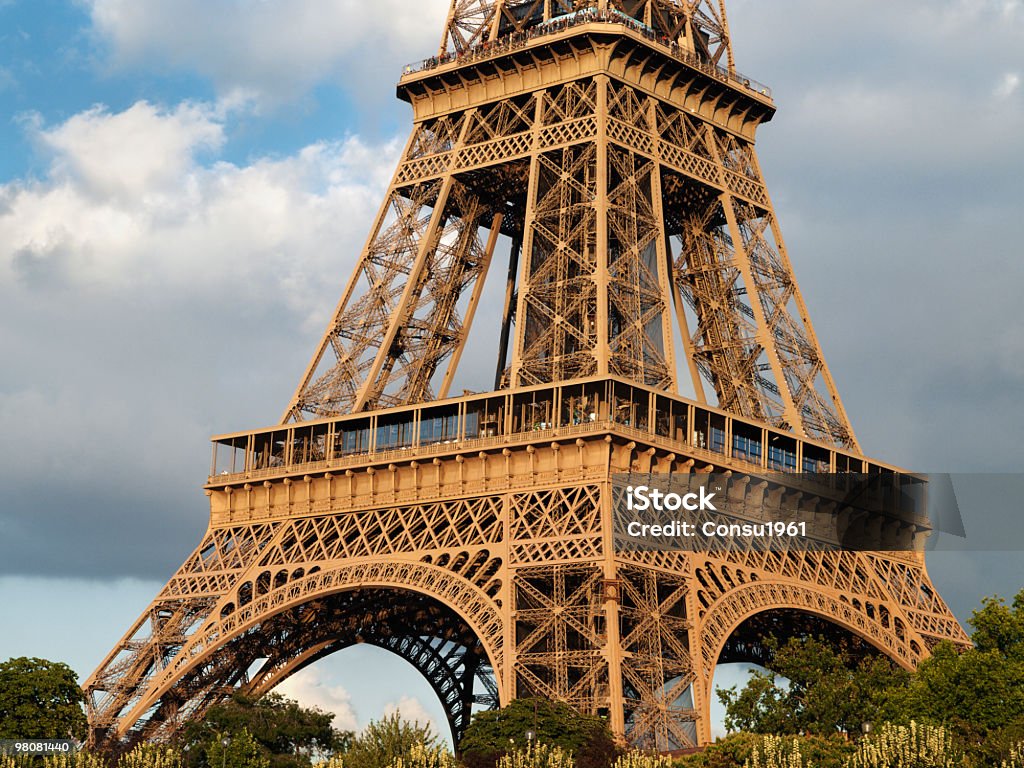 Tour Eiffel - Foto de stock de Azul libre de derechos