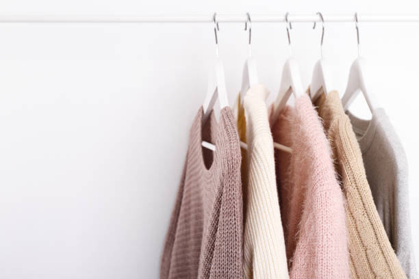 istock Warm knitted, autumn, winter clothes 980814938