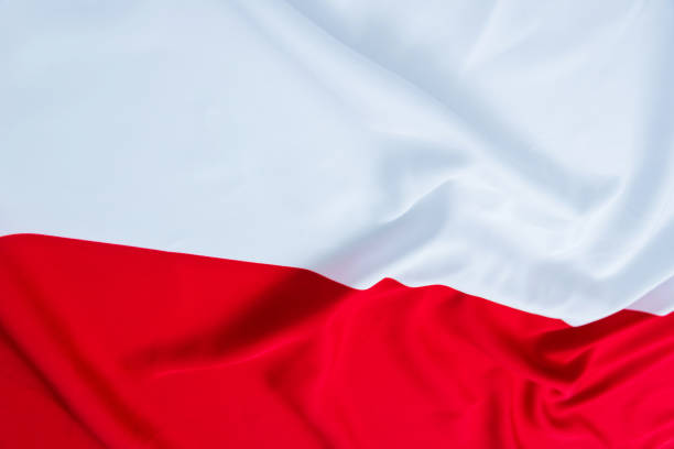 istock Close up of Poland flag 980819834